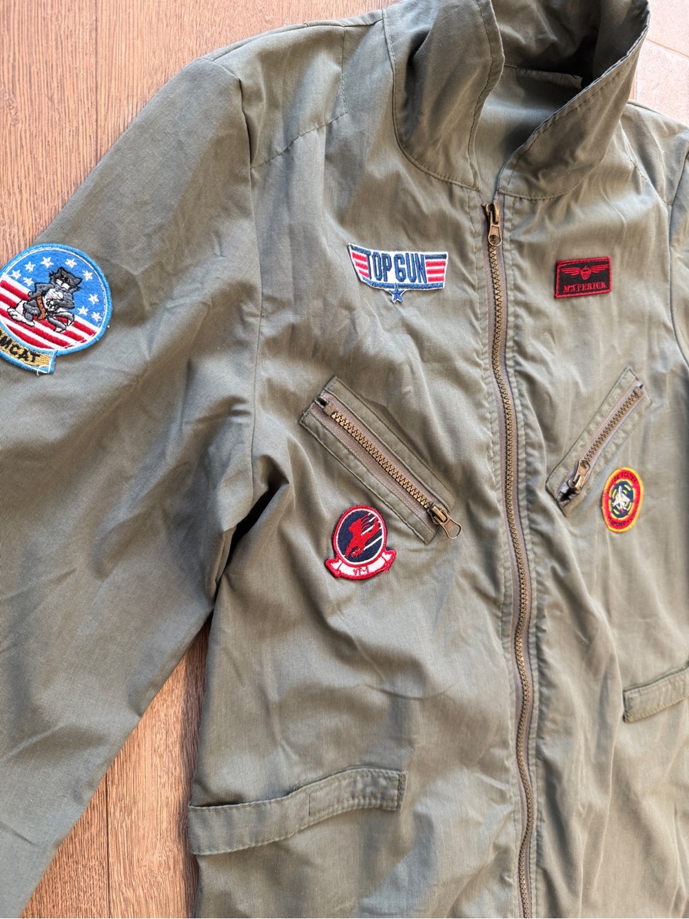 Leg Ave. Top Gun flight costume for big kids , sz L